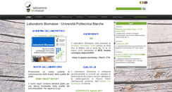 Desktop Screenshot of biomasslab.it